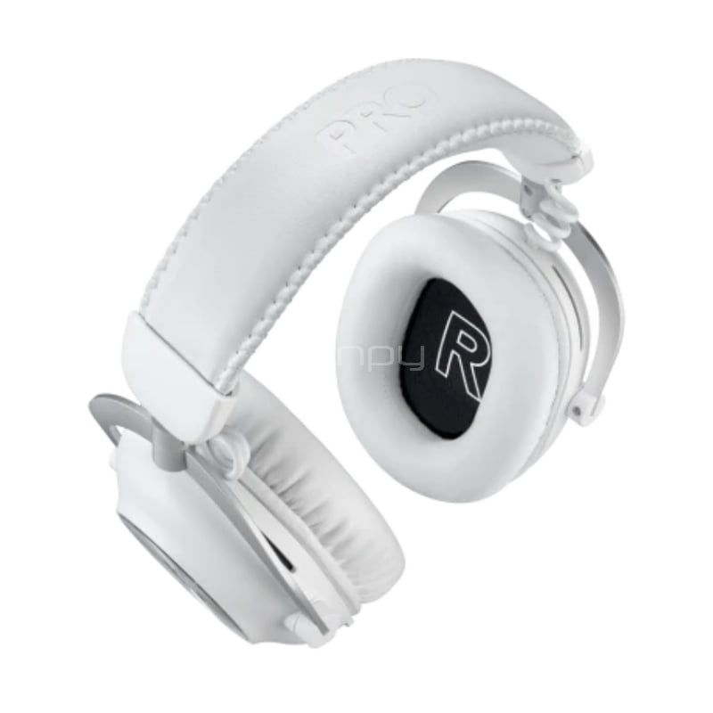 Audífonos Gamer Logitech G PRO X 2 LIGHTSPEED (Dongle USB/Jack 3.5mm, Blanco)