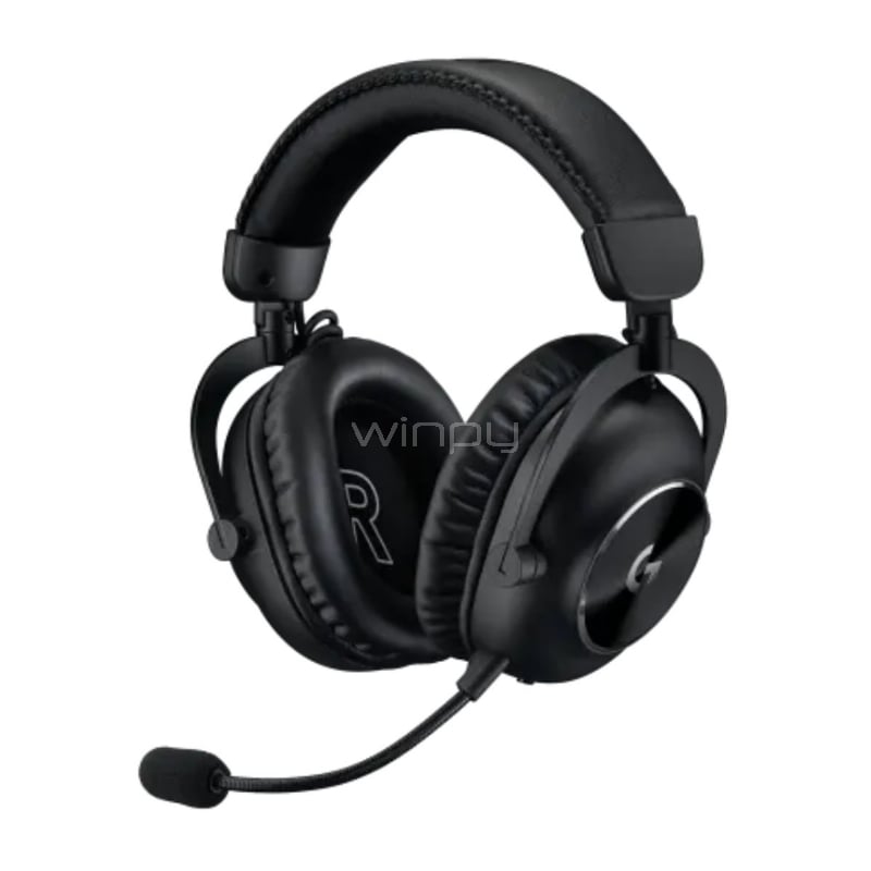 Audífonos Gamer Logitech G PRO X 2 LIGHTSPEED (Dongle USB/Jack 3.5mm, Negro)