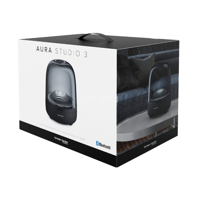 Parlante Bluetooth Harman Kardon Aura Studio 3 - HKAURAS3BLKAM