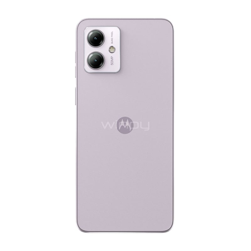 Celular Motorola Moto G14 de 6.5“ (OctaCore, 4GB RAM, 128GB Internos, Lila Pastel)