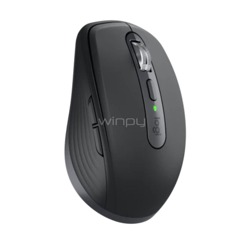 Mouse Logitech MX Anywhere 3S (Bluetooth/Dongle USB, 6 Botones, Grafito)