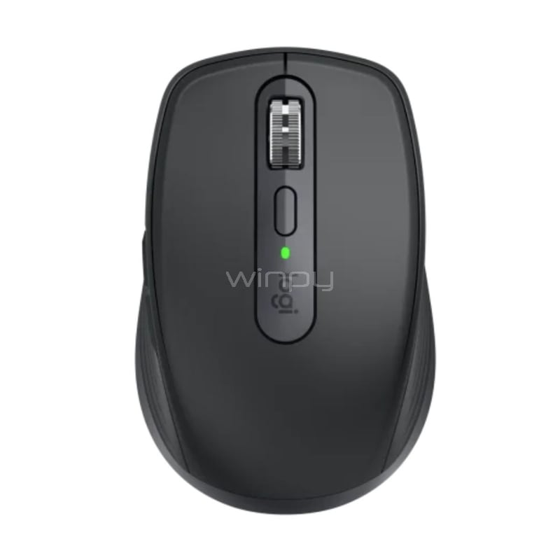 Mouse Logitech MX Anywhere 3S (Bluetooth/Dongle USB, 6 Botones, Grafito)