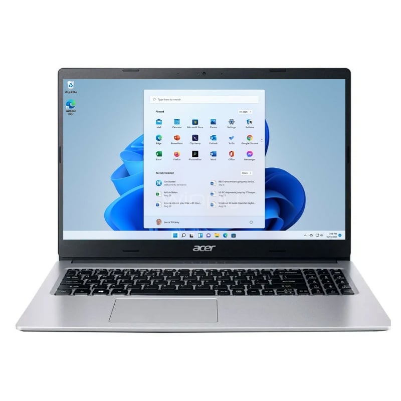 Notebook Acer Aspire 1 A115 de 15.6“ (Athlon 3020e, 8GB RAM, 256GB SSD + 64GB eMMc, Win11)