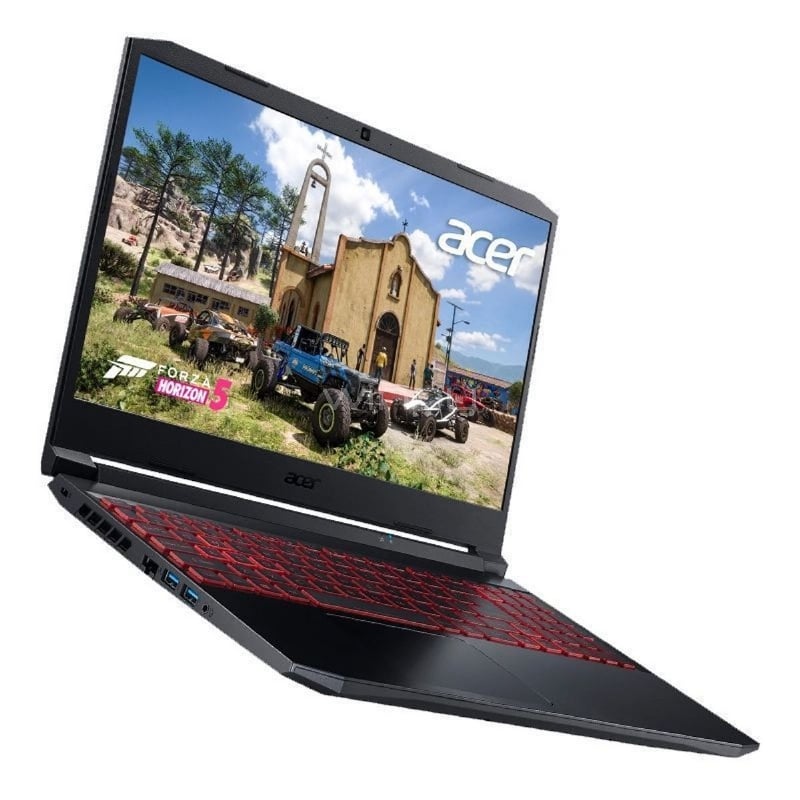 Notebook Gamer Acer Nitro 5 AN515 de 15.6“ (i5-11400H, RTX 3050, 12GB RAM, 512GB SSD, Win11)