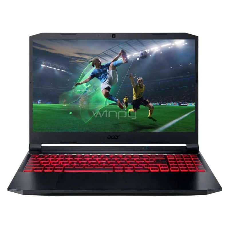 Notebook Gamer Acer Nitro 5 AN515 de 15.6“ (i7-11800H, RTX 3050 Ti, 12GB RAM, 512GB SSD, Win11)