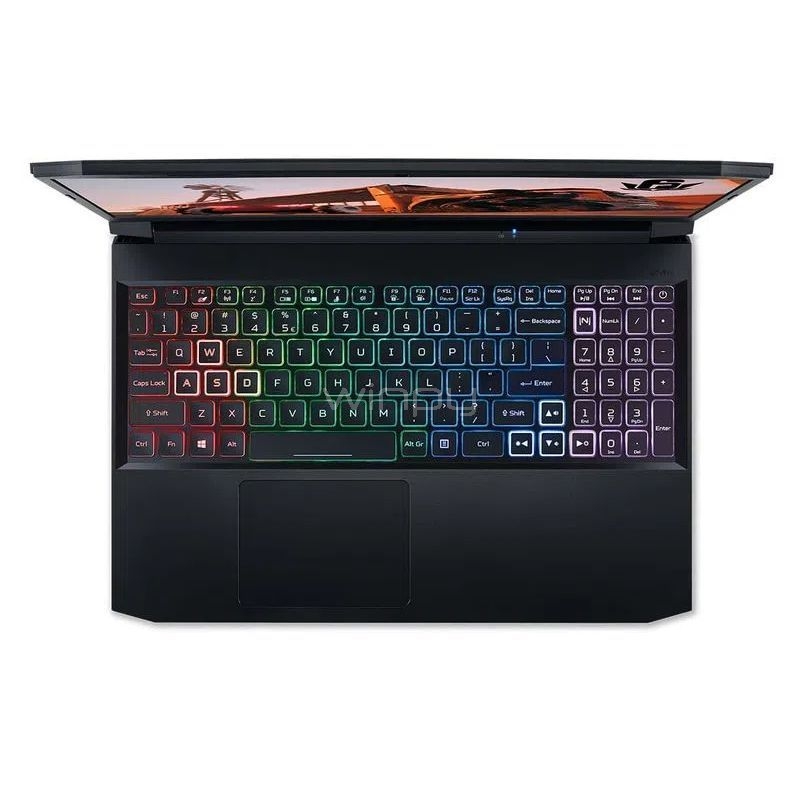 Notebook Gamer Acer Nitro 5 AN515 de 15.6“ (i7-11800H, RTX 3060, 12GB RAM, 512GB SSD, Win11)