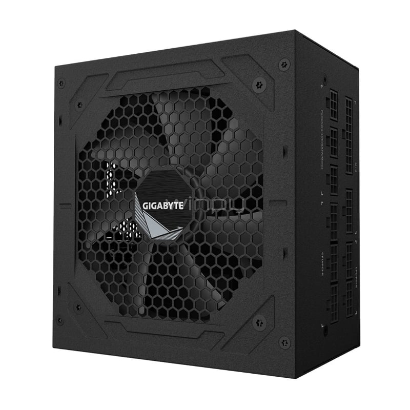 Fuente de Poder Gigabyte UD750GM de 750W (Full Modular, Certificada 80+ Gold, ATX)