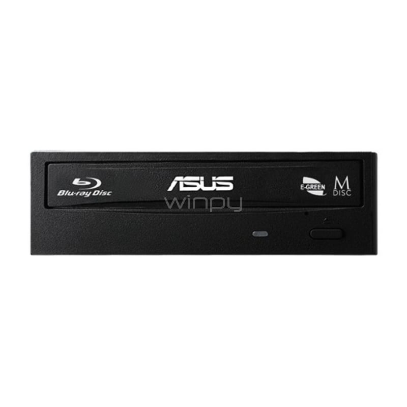 Lector/Grabador DVD/CD ASUS BC-12B1ST (16X, Lector Blu-Ray, SATA, Negro)