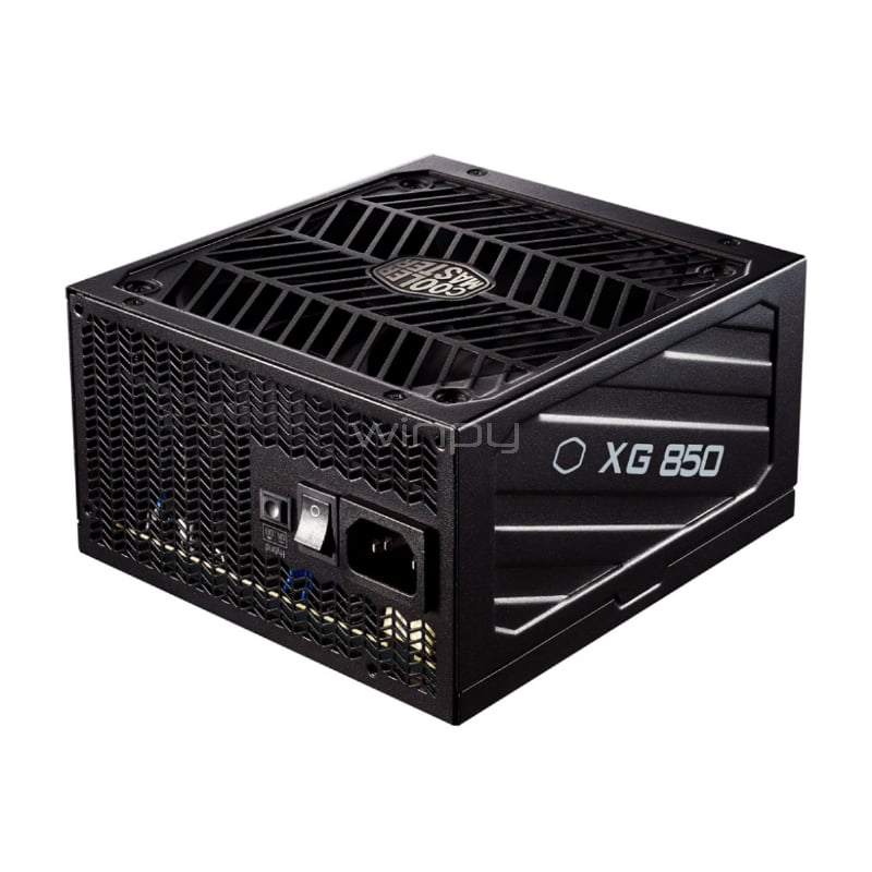 Fuente de Poder Cooler Master XG850 de 850W (Full Modular, Certificada 80+ Platinum, ATX)