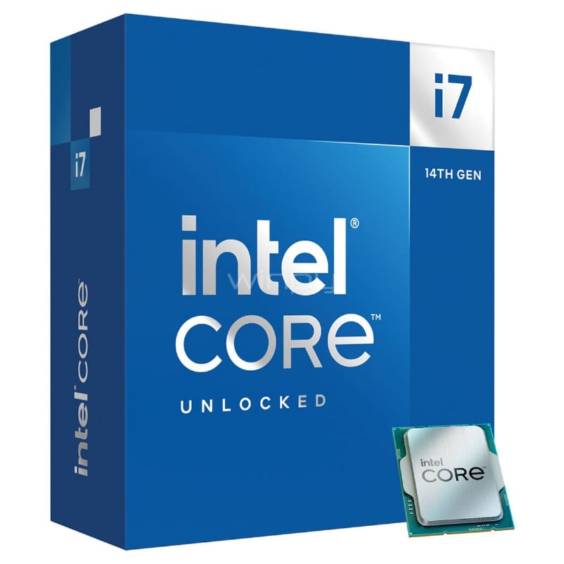 Procesador Intel Core i7-14700K Raptor Lake-S (LGA1700, 20 Cores, 28 Hilos, 3.4/5.6GHz, UNLOCKED)
