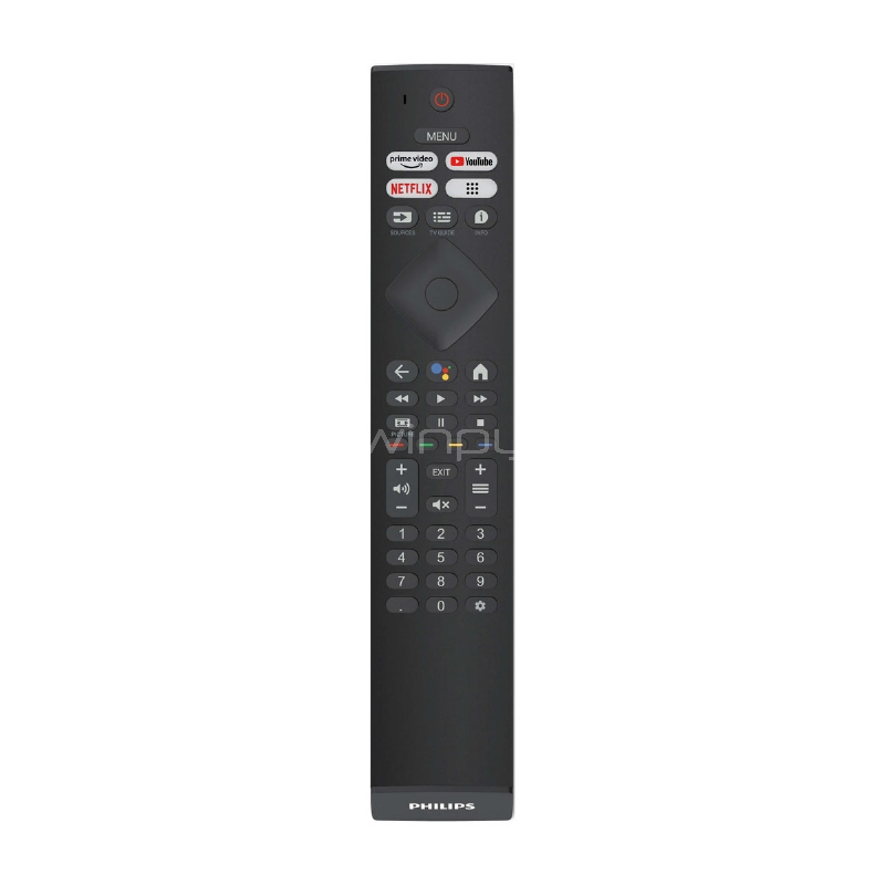 Televisor Philips SmartTV de 65“ (LED, 4K, HDR10, Dolby Atmos, HDMI/USB/WiFi, Google TV)