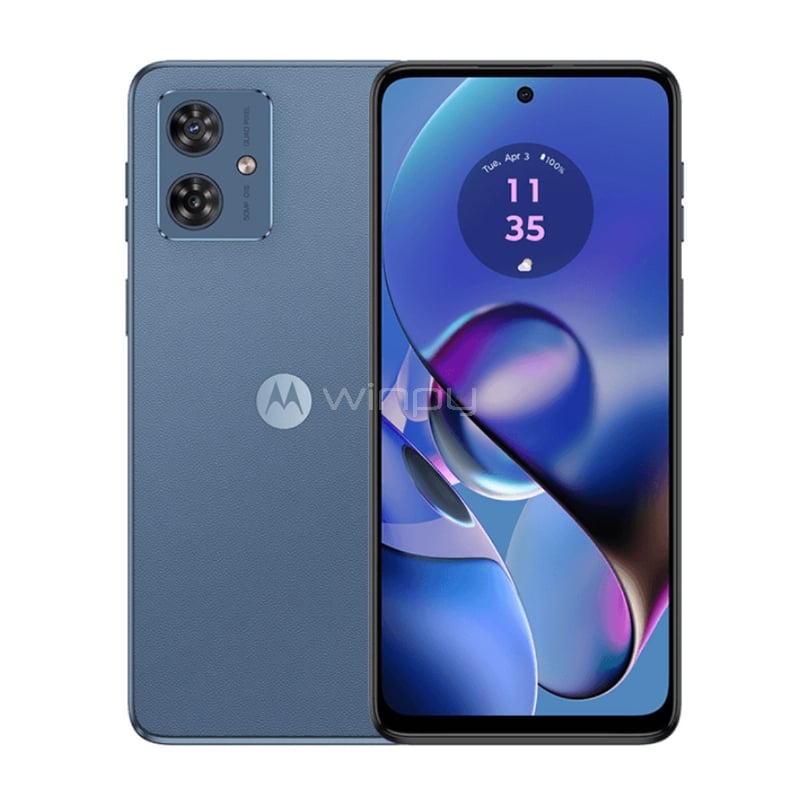 Celular Motorola G54 de 6.5“ (OctaCore, 8GB RAM, 256GB Internos, Azul Indigo)