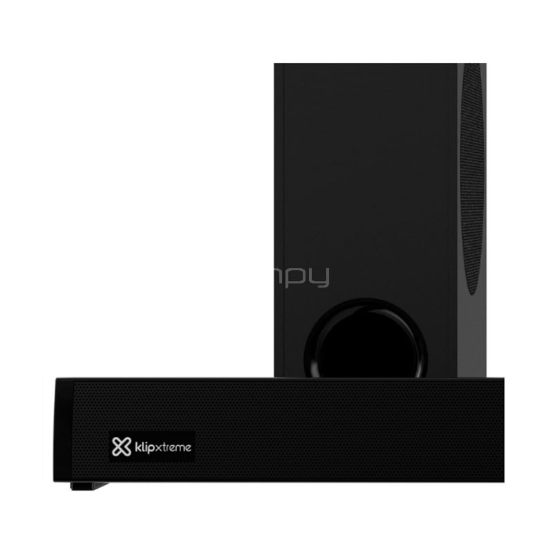 Soundbar Klip Xtreme BoomBar 2.1 (160W, Bluetooth, Negro)