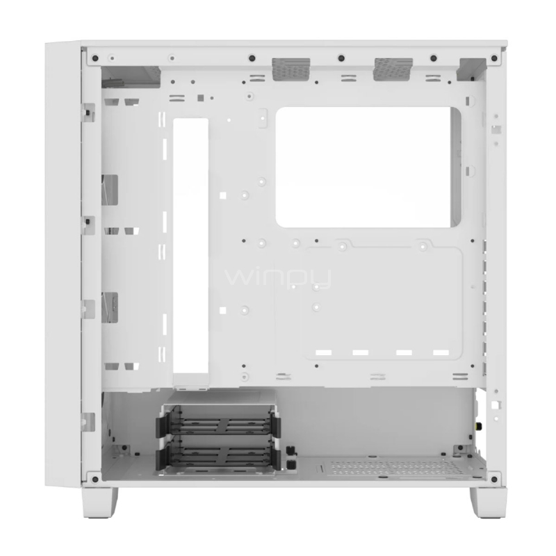 Gabinete Gamer Corsair 3000D RGB AIRFLOW (ATX, Vidrio Templado, 3x Ventiladores ARGB, White)