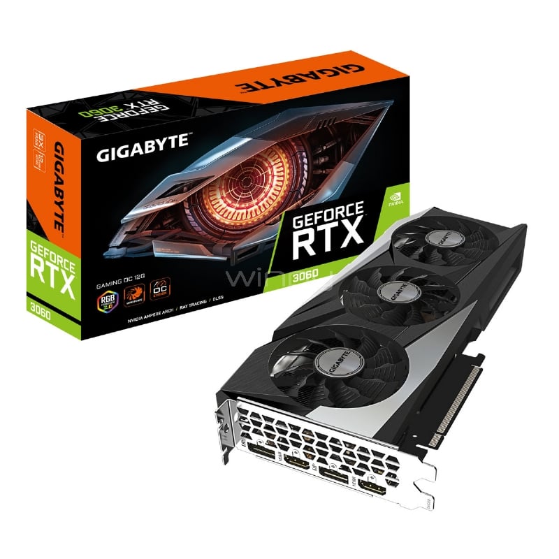 美品　MSI GEFORCE RTX 3060 Tarjeta gráfica MSI GeForce RTX 3060 GAMING OC de 12GB GDDR6 | GV