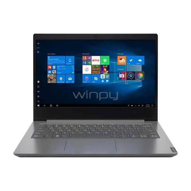 Notebook Lenovo V14 de 14“ (i3-1005G1, 4GB RAM, 256GB SSD, Win10 Pro)