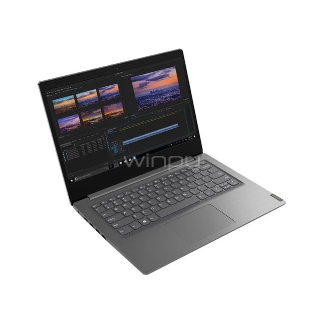 Notebook Lenovo V14 de 14“ (i3-1005G1, 4GB RAM, 256GB SSD, Win10 Pro)