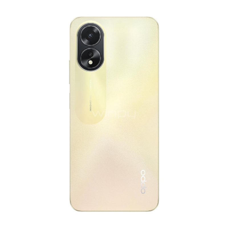 Celular OPPO A38 de 6.56“ (OctaCore, 4GB RAM, 128GB Internos, Gold)