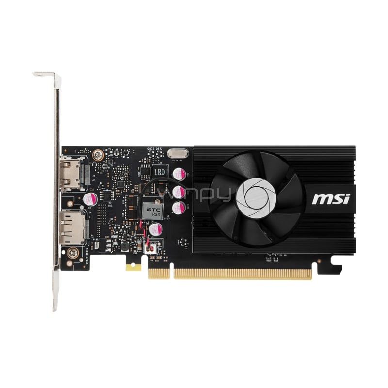 Tarjeta de Video MSI GeForce GT 1030 OC de 4GB (Perfil Bajo)