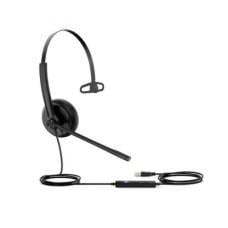Audífono Yealink UH34 Certificado para Teams (Mono, USB, Negro)