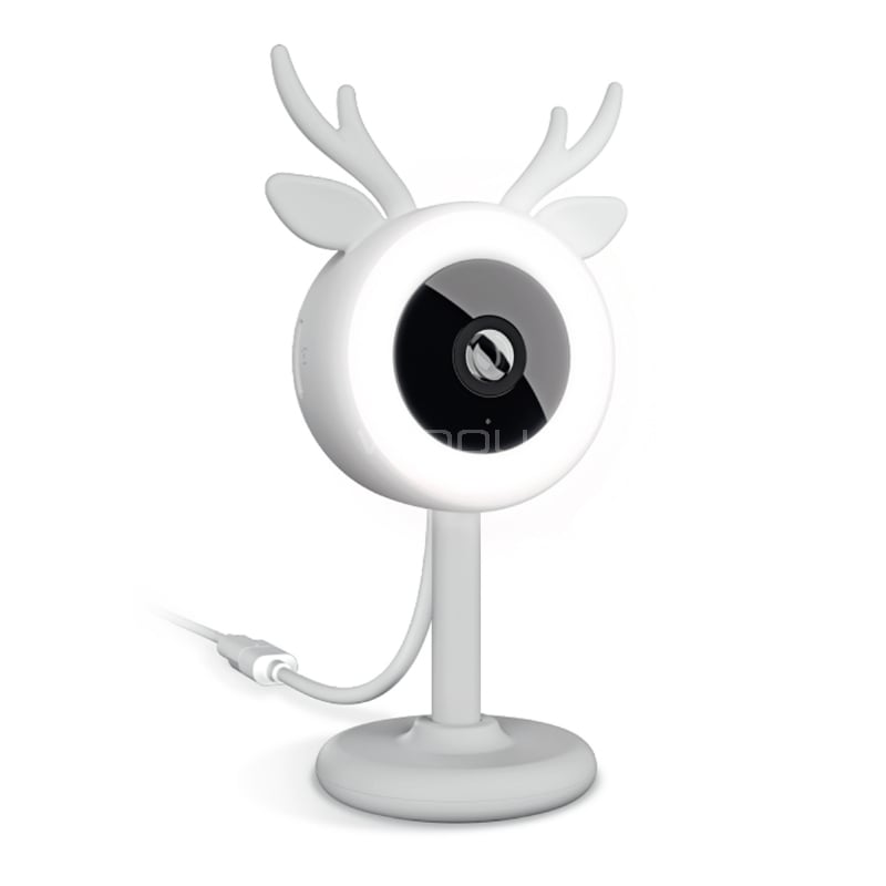 Monitor para bebé Nexxt Wi-Fi (Detección de llanto, 2K QHD, Visión nocturna)