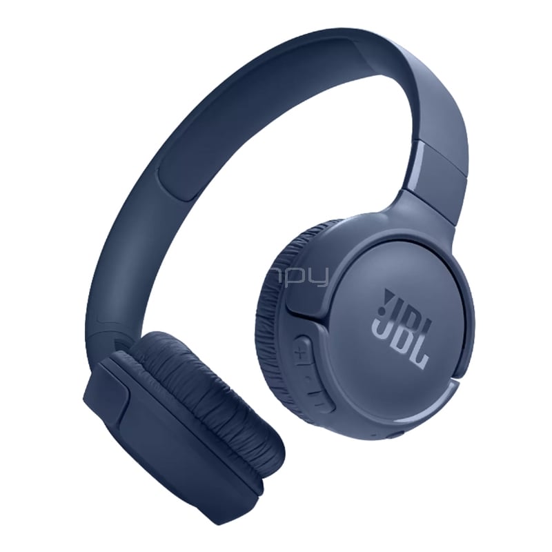 Audífonos Bluetooth JBL Tune 520BT (Pure Bass, Voice Aware, Azul)