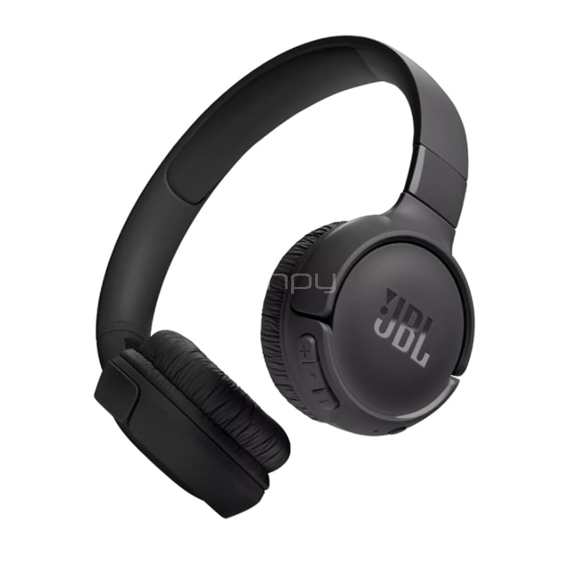Audífonos Bluetooth JBL Tune 520BT (Pure Bass, Voice Aware, Negro)