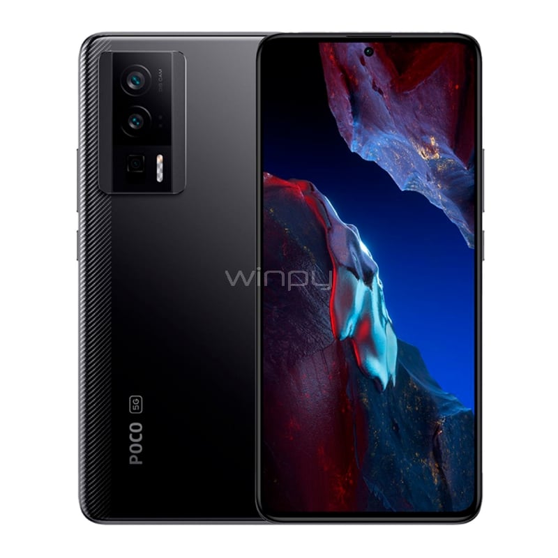Celular Xiaomi POCO F5 Pro de 6.67“ (OctaCore, 12GB RAM, 256GB Internos, Negro)