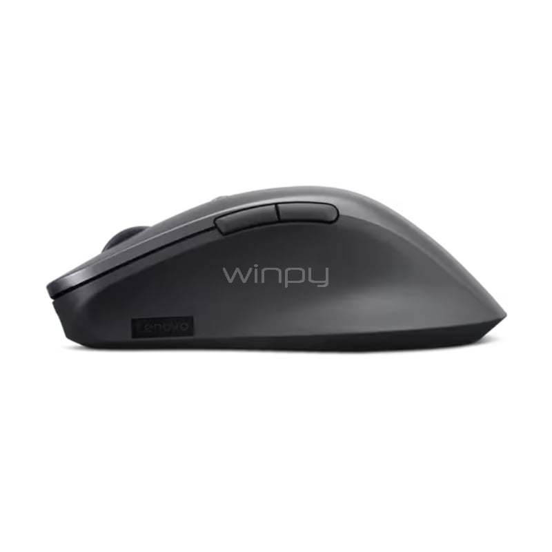 Mouse Inalámbrico Lenovo Profesional (Bluetooth, Recargable, Negro)