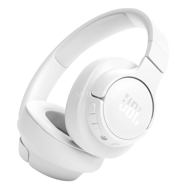 Audífonos Bluetooth JBL Tune 720BT (Pure Bass, Voice Aware, Blanco)