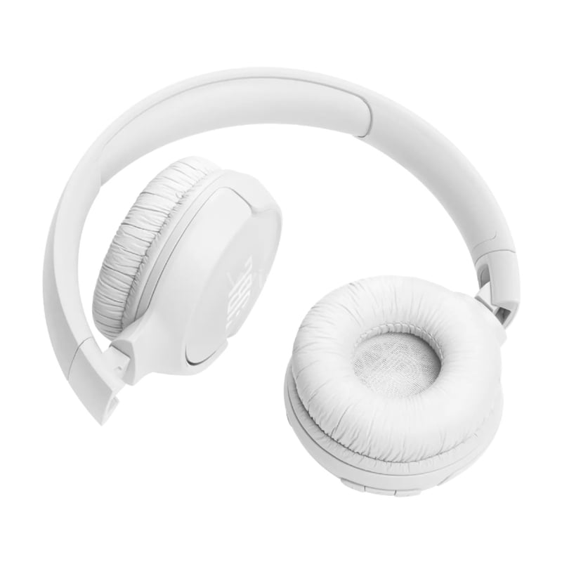 Audífonos Bluetooth JBL Tune 520BT (Pure Bass, Voice Aware, Blanco)