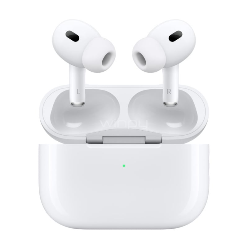 Apple AirPods Pro de 2da generación (ANC, Bluetooth, MagSafe, USB-C)