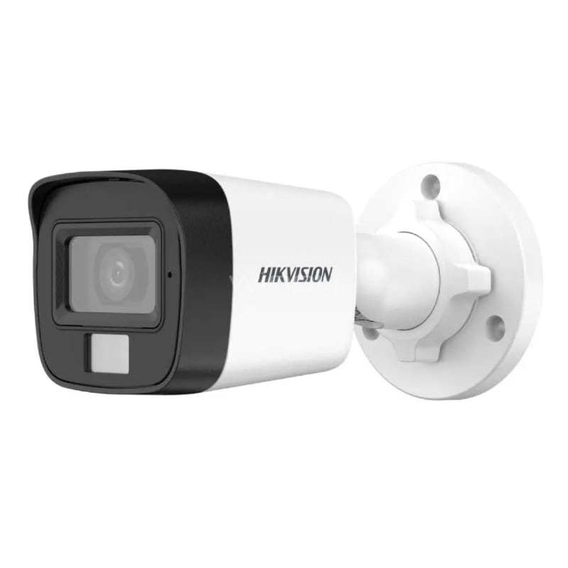 Cámara Bullet Hikvision Smart Hybrid Light Fixed (2 MP CMOS, Full HD, IR, TVI/AHD/CVI/CVBS, IP67)
