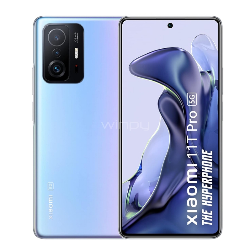 Xiaomi 11T Pro 8GB/128GB セレスティアルブルー Celular Xiaomi Mi 11T Pro 5G de 6.67“ - 34944 - Winpy.cl