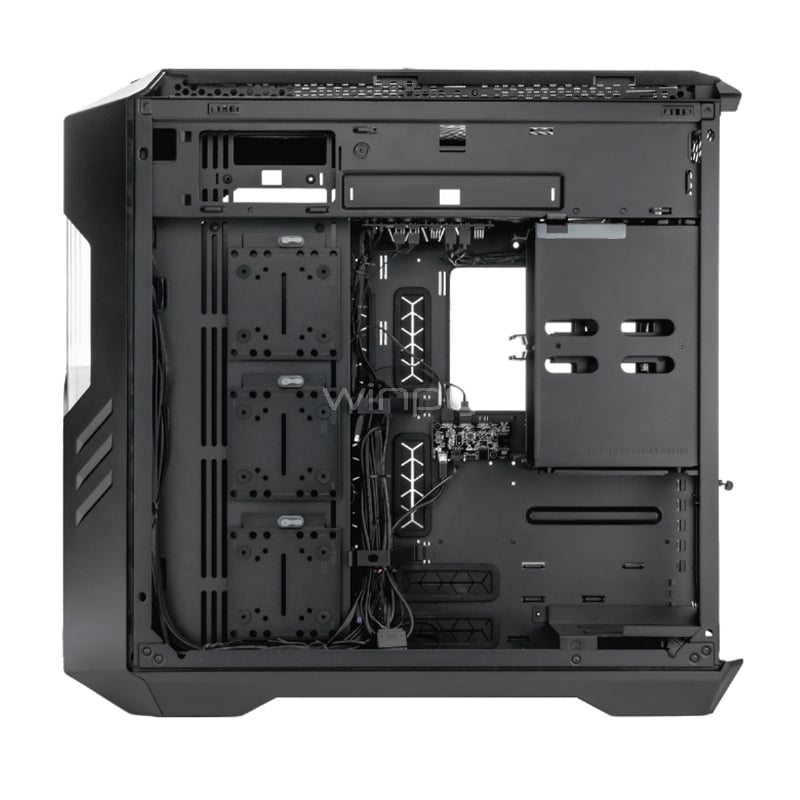 Gabinete Gamer Cooler Master HAF 700 EVO (E-ATX, Vidrio Templado, IRIS, Controlador, 5 Ventiladores ARGB)