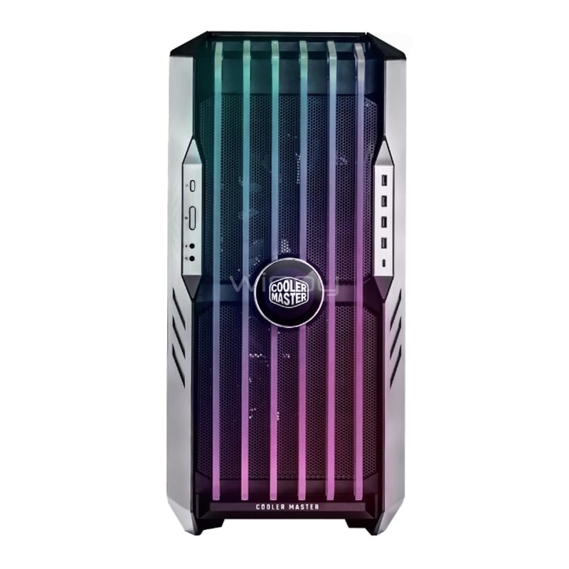 Gabinete Gamer Cooler Master HAF 700 EVO (E-ATX, Vidrio Templado, IRIS, Controlador, 5 Ventiladores ARGB)