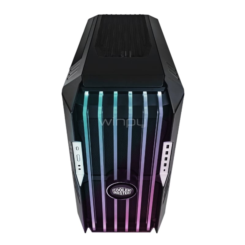 Gabinete Gamer Cooler Master HAF 700 EVO (E-ATX, Vidrio Templado, IRIS, Controlador, 5 Ventiladores ARGB)