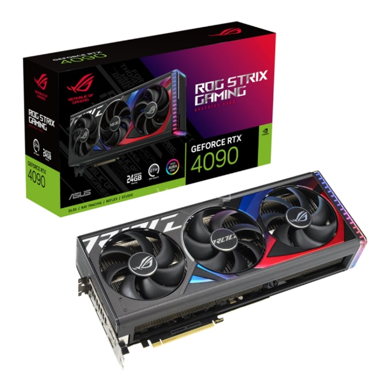 Tarjeta gráfica ASUS ROG Strix GeForce RTX 4090 de 24GB GDDR6X