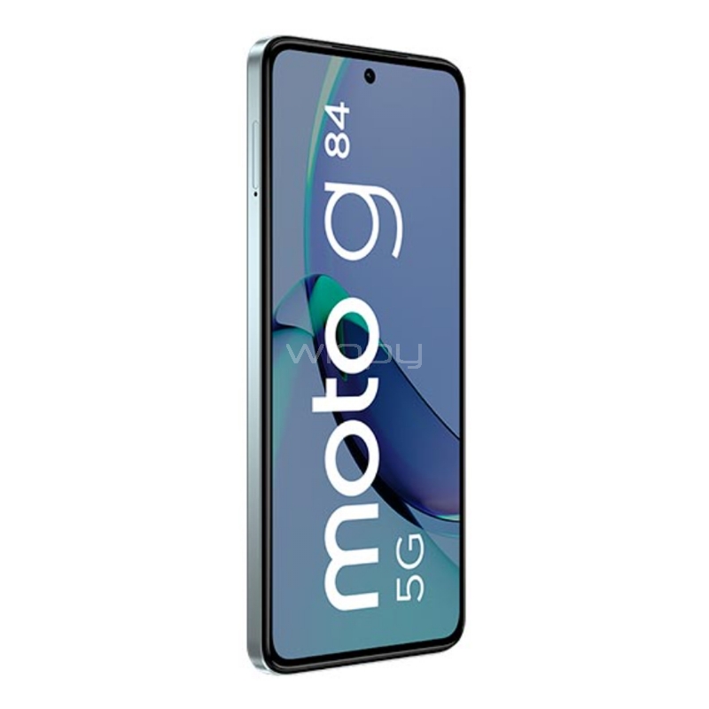 Celular Motorola G84 5G de 6.55“ (OctaCore, 8GB RAM, 256GB Internos, Azul)
