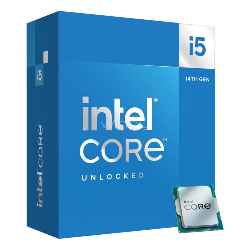 Procesador Intel Core i5-14600K Raptor Lake-S (LGA1700, 14 Cores, 20 Hilos, 3.5/5.3GHz)