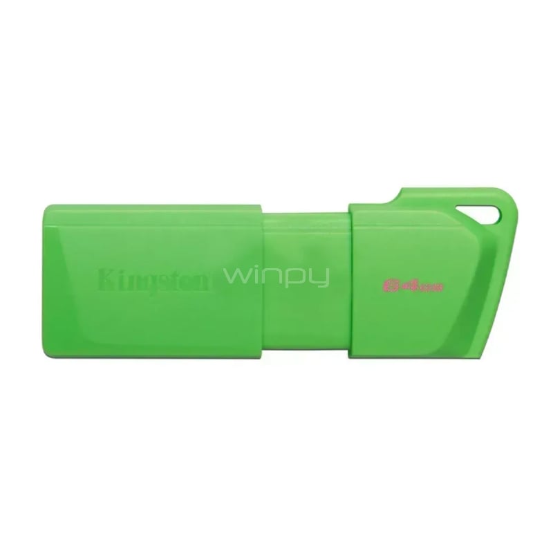 Pendrive Kingston DataTraveler Exodia M de 64GB (USB 3.2, Verde Neón)
