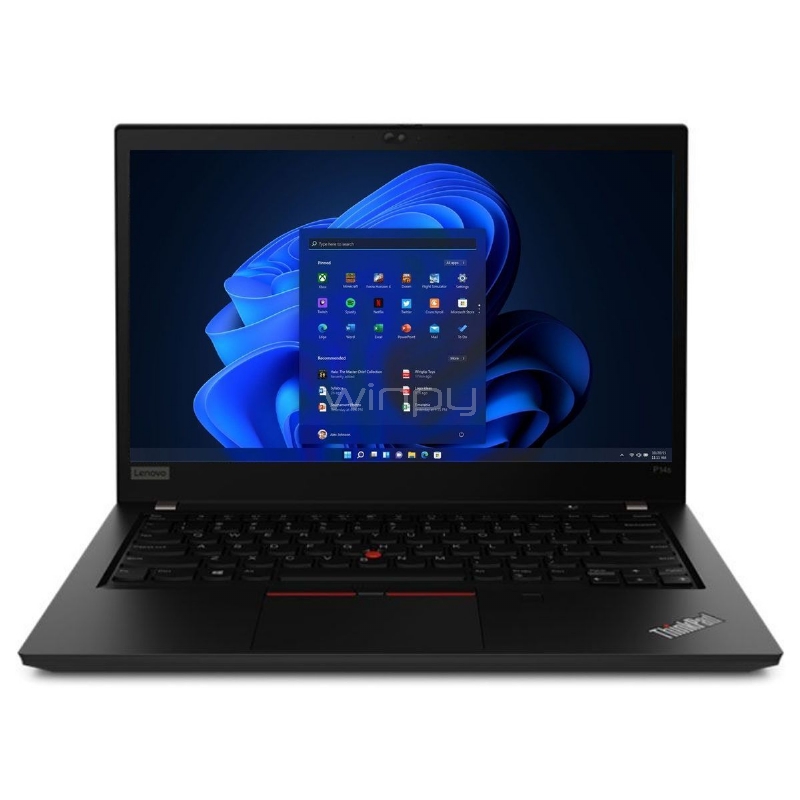 Mobile WorkStation Lenovo ThinkPad P14s Gen 3 de 14“ (i7-1260P, Quadro T550, 16GB RAM, 1TB SSD, Win11 Pro)