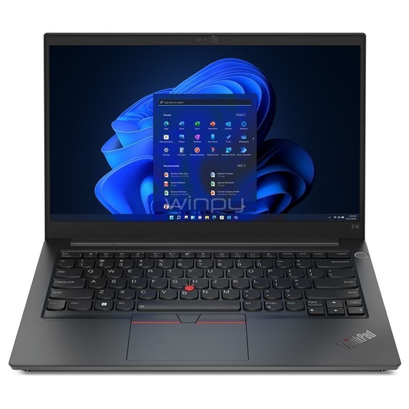 Notebook Lenovo ThinkPad E14 G4 de 14“ (i7-1255U, 16GB RAM, 512GB SSD, Win11 Pro)