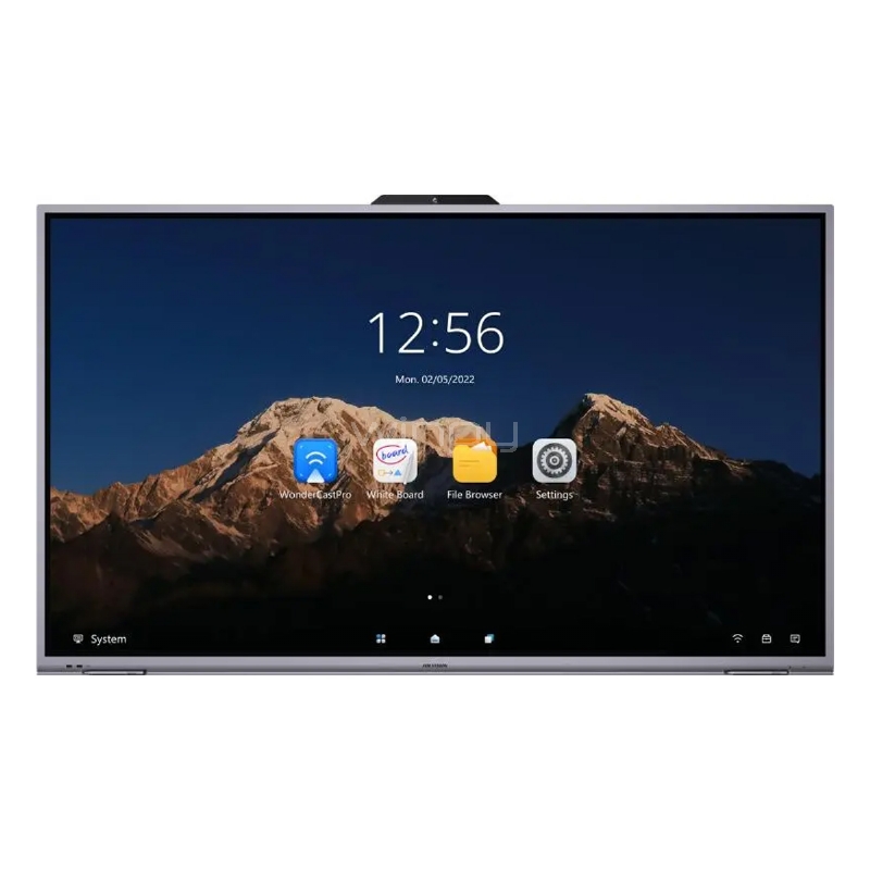 Pantalla Interactiva Hikvision DS-D5B86RB/D de 86“ (DLED, 4K, HDMI/Wi-Fi/USB/LAN, Android 11)