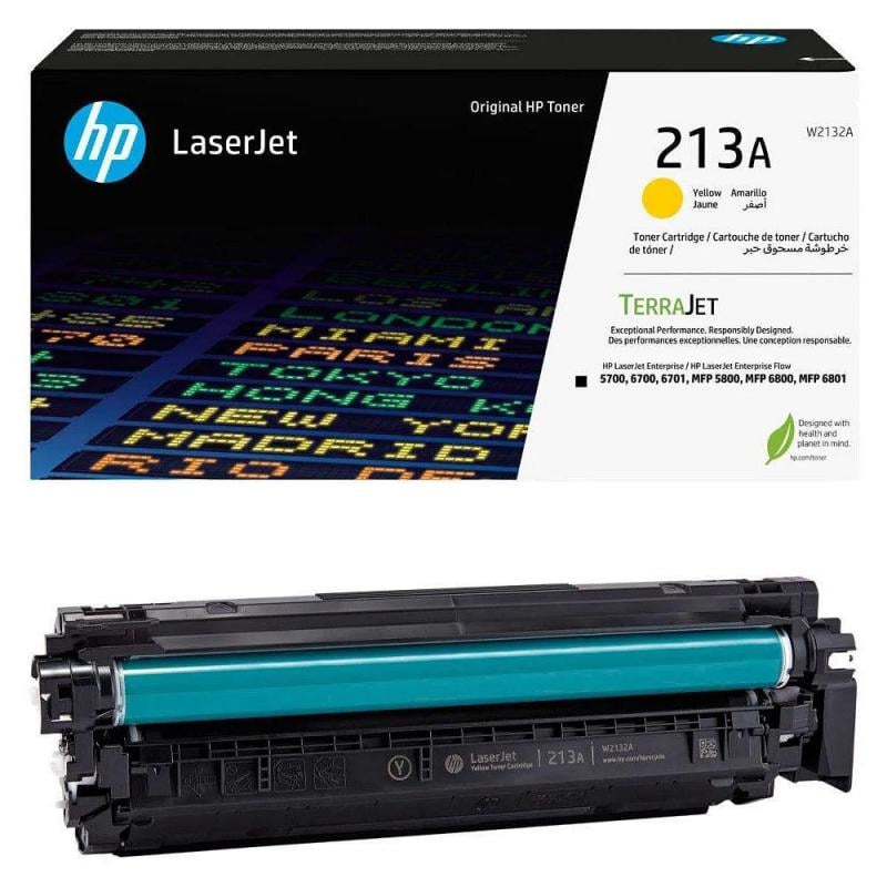 Tóner Hp LaserJet 213A Original (3k págs, Amarillo)