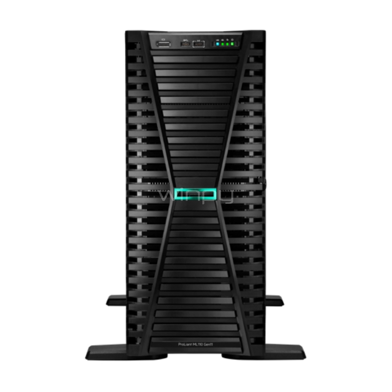 Servidor HPE ProLiant ML110 Gen11 (Xeon Bronze 3408U, 16GB RAM, 4TB HDD, Fuente 500W)