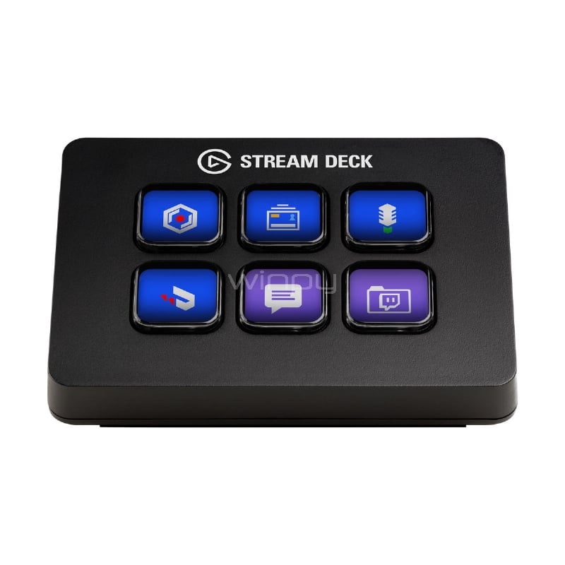 Stream Deck Mini Elgato (6 Teclas, USB, Negro)
