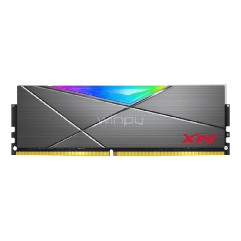 Memoria RAM XPG SPECTRIX D50 de 16GB (DDR4, 3600MHz, CL18, DIMM)