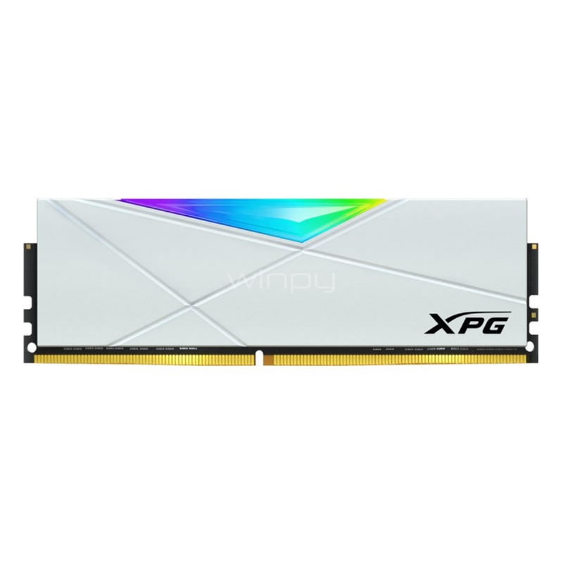 Memoria RAM XPG SPECTRIX D50 White de 8GB (DDR4, 3600MHz, CL18