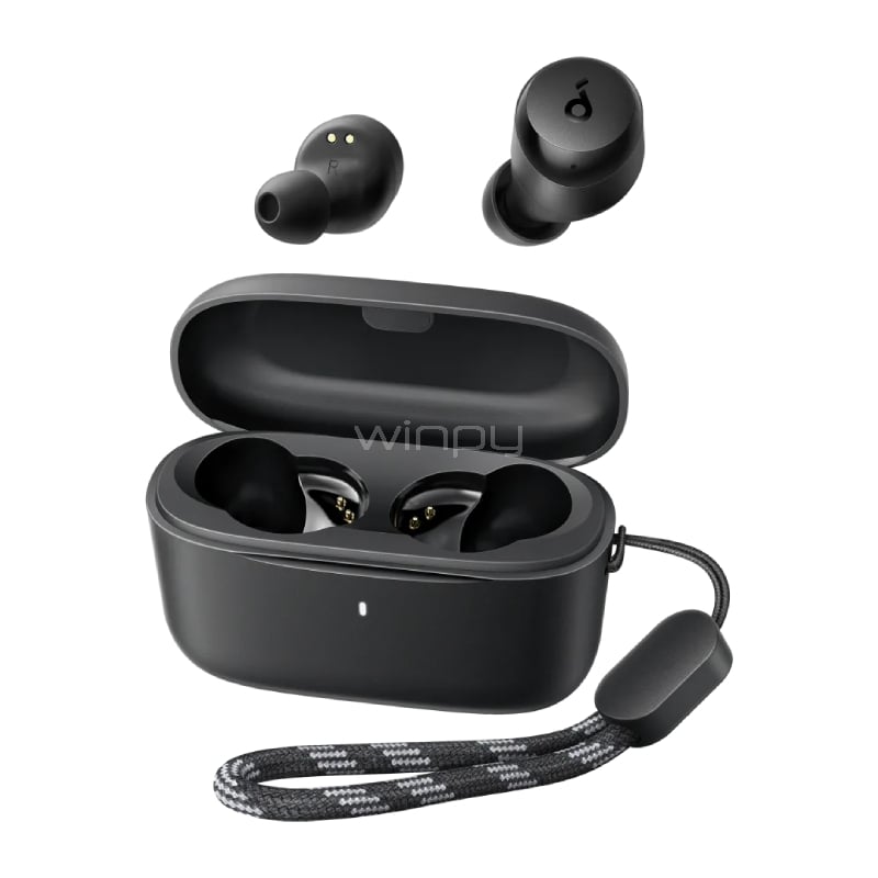 Audífonos Bluetooth Soundcore A25i True Wireless (IPX7, Negro)